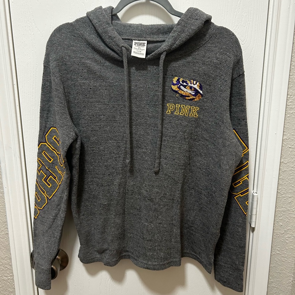 VS Pink with 5th & Ocean Detroit Tigers Baseball Long Sleeve Size Small